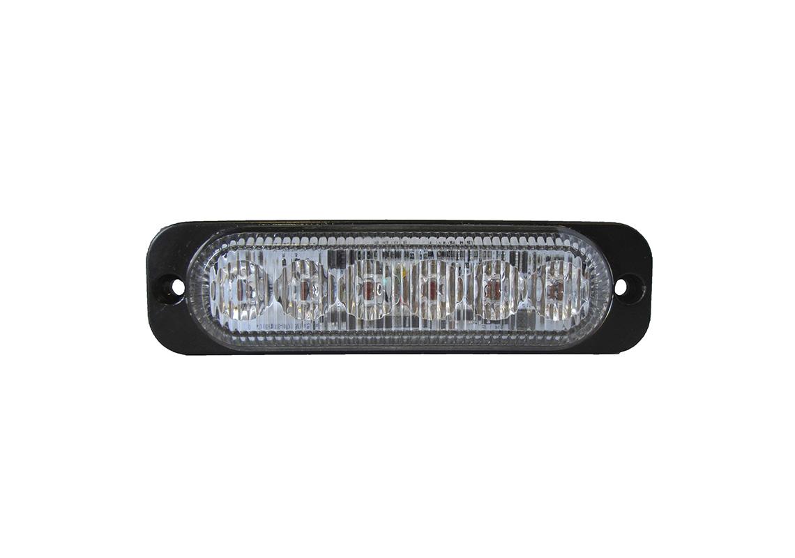 LUCE FLASH ARANCIONE A 6 LED IP69K